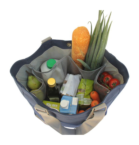 Eco-Friendly Insulated Canvas Multipurpose Tote Bag / Picnic Bag / Reusable Shopping Bag / Farmers Market Bag / Beach Bag / Work Bag & more