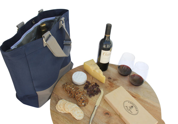 3 Reusable Foldable Shopping Bags and 1 Eco-Friendly Insulated Canvas Multipurpose Tote Bag / Picnic Bag / Reusable Shopping Bag / Farmers Market Bag / Beach Bag / Work Bag & more