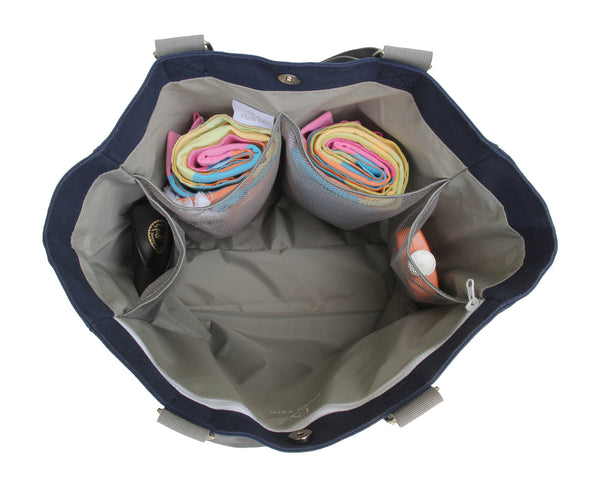 Eco-Friendly Insulated Canvas Multipurpose Tote Bag / Picnic Bag / Reusable Shopping Bag / Farmers Market Bag / Beach Bag / Work Bag & more